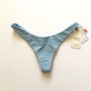 Fae Swim Zenith Bottoms - NWT - Sky Corduroy - Ribbed- size Medium (runs small)
